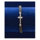 Adjustable Bracelet Macramé With 925 Silver Cross