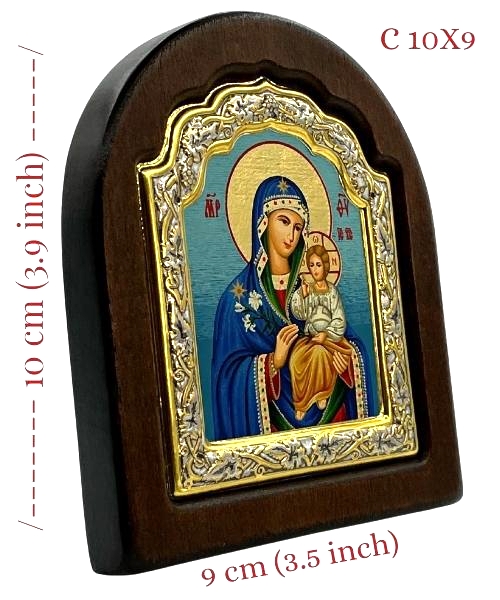 Blessed Virgin Mary Icons: Miraculous Medal Plaque Icon
