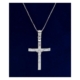 925 Silver Crucifix 1.5 Inch Cross With Engraved IC/XC 18 Inch Chain – Christian Jewelry