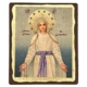 Icon of Virgin Mary - Lady of Lourdes SW Series, Spiritual Artwork