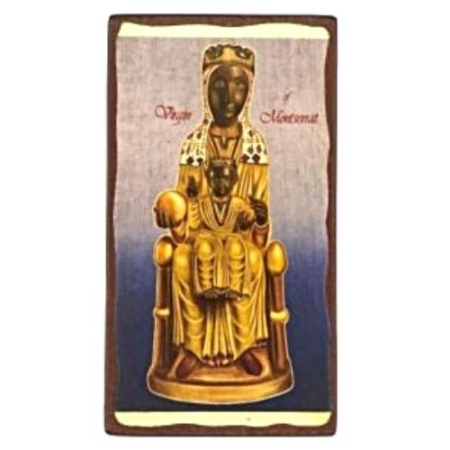 Icon of Virgin of Montserrat SW Series, Spiritual Artwork