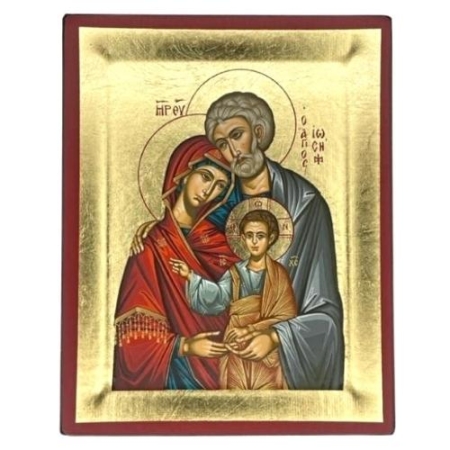 Icon of Holy Family S Series, Spiritual Artwork