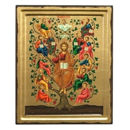 Icon of The Tree of Life S Series, Spiritual Artwork