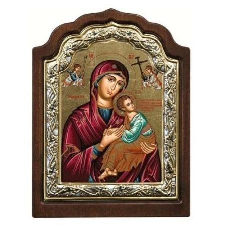 Icon of Virgin Mary of Passion C Series, Spiritual Artwork