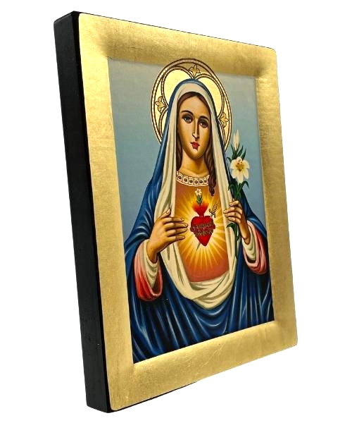 immaculate heart of mary icon
