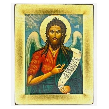 Icon of Saint John the Baptist S Series, Religious Artwork