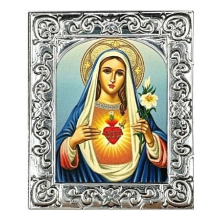 Icon of Immaculate Heart of Virgin Mary MD Series, Spiritual Artwork