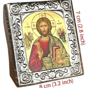 Icon of Jesus Christ Pantocrator- MD Series Spiritual Artwork