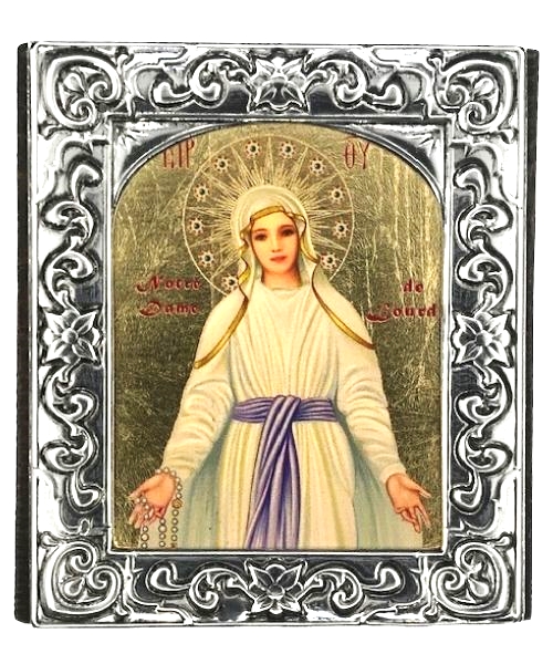 Virgin Mary - Lady of Lourdes - The Art of the Icon