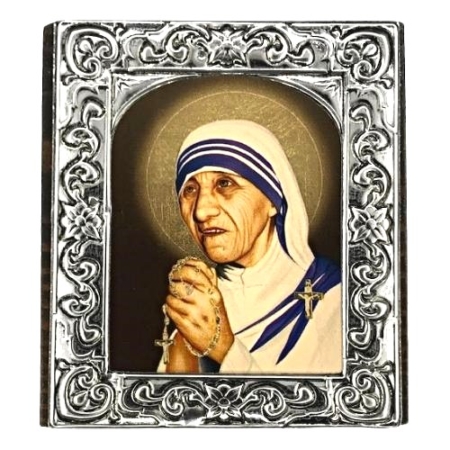 Icon of Saint Mother Theresa MD Series, Spiritual Artwork with Traditional Techniques