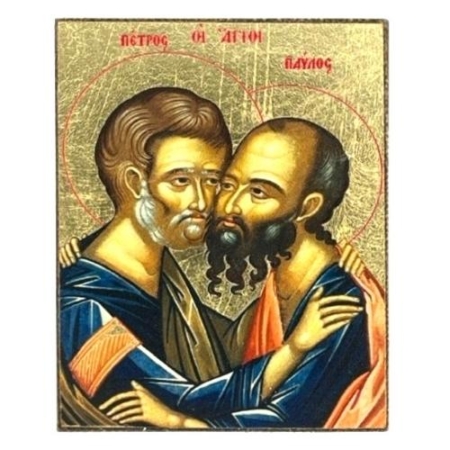 Icon of Saints Peter and Paul Magnet S Series, Spiritual Artwork