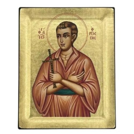 Icon of Saint John the Russian S Series, Religious Artwork