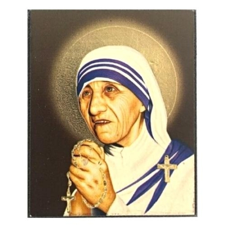 Icon of Saint Mother Theresa Magnet S Series, Spiritual Artwork