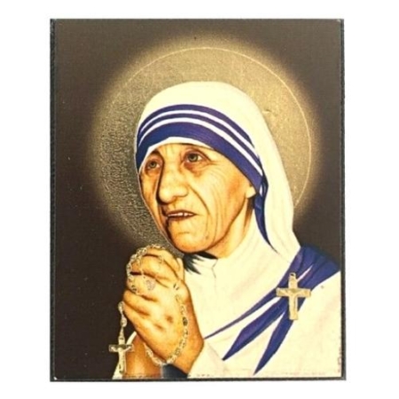Icon of Saint Mother Theresa Freestanding S Series, Spiritual Artwork