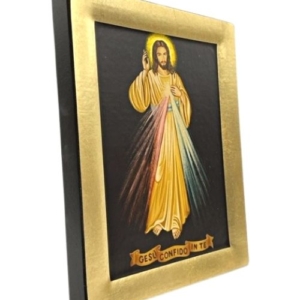 Icon of Jesus Christ Divine Mercy S Series, Spiritual Artwork with Traditional Techniques