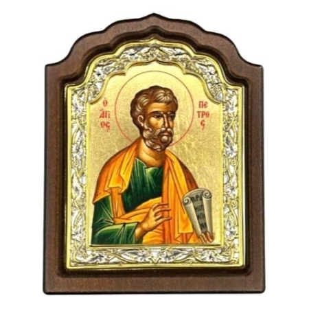 Icon of Saint Peter C Series, Spiritual Artwork