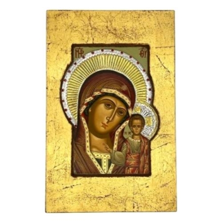 Icon of Virgin Mary of Kazan FS Series, Religious Artwork