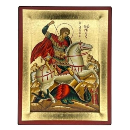 Icon of Saint George S Series, Spiritual Artwork