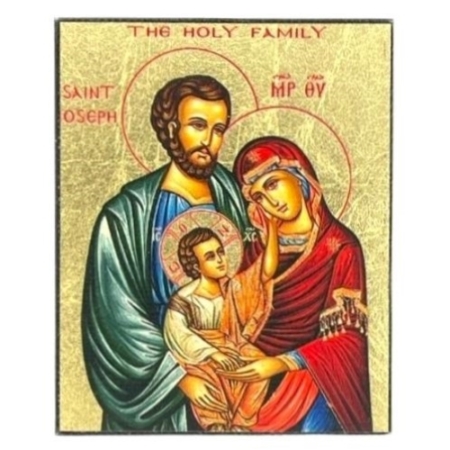 Icon of Holy Family Magnet S Series, Religious Artwork