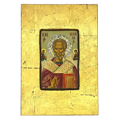 Icon of Saint Nicolaos FS Series, Religious Artwork