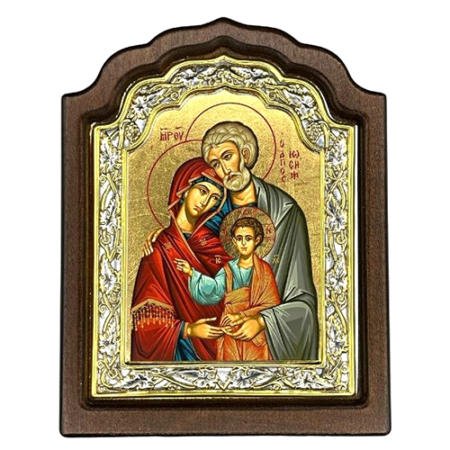 Icon of The Holy Family C Series, Spiritual Artwork