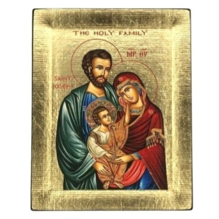 Icon of The Holy Family S Series, Religious Artwork
