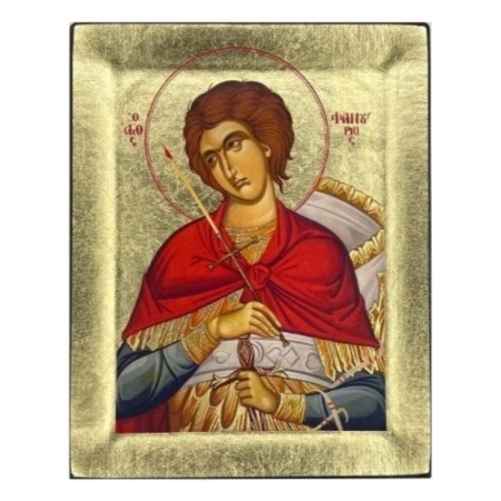 Icon of Saint Fanourios S Series, Religious Artwork