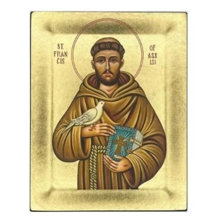 Icon of Saint Francis of Assisi S Series, Religious Artwork