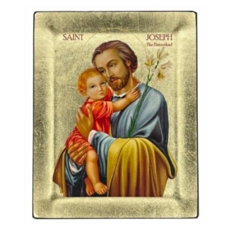 Icon of Saint Joseph S Series, Religious Artwork