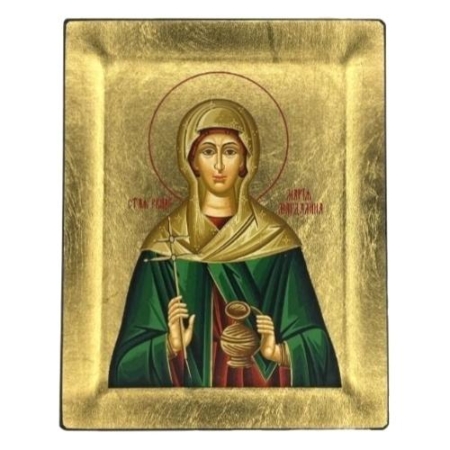 Icon of Saint Mary Magdalene S Series, Religious Artwork