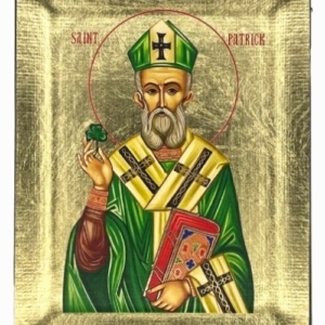 Icon of Saint Patrick S Series, Religious Artwork