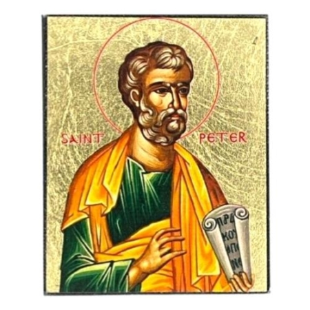 Icon of Saint Peter Magnet S Series, Spiritual Artwork