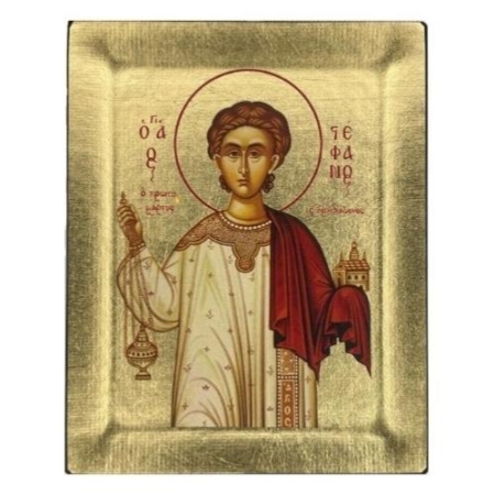 Icon of Saint Stefanos S Series, Religious Artwork