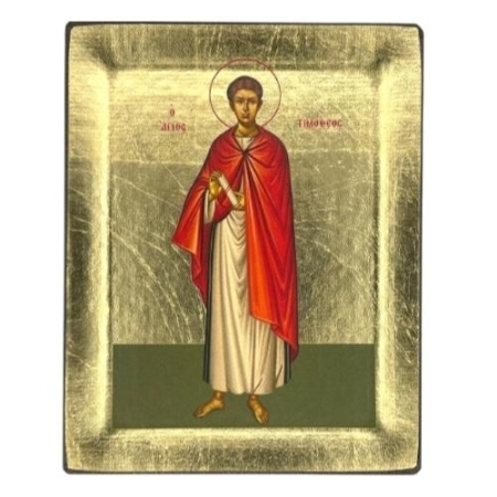 Icon of Saint Timotheos S Series, Religious Artwork