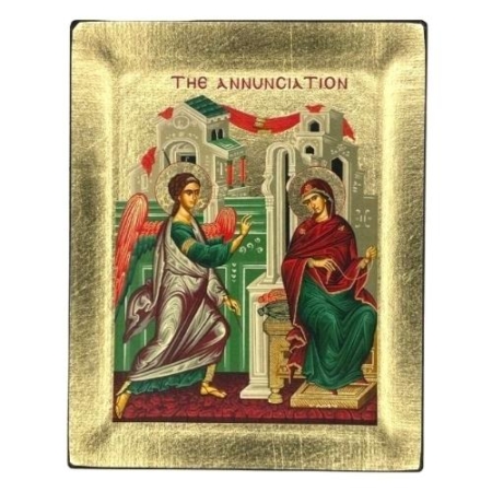 Icon of The Annunciation of Theotokos S Series, Religious Artwork