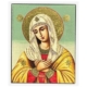 Icon of Virgin Mary Praying S Series, Religious Artwork