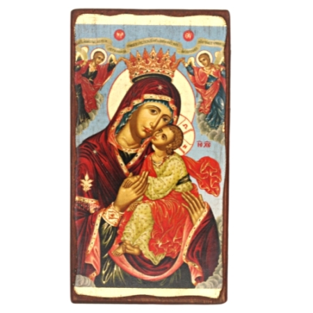 Virgin Mary Glykofilousa Christian Icon