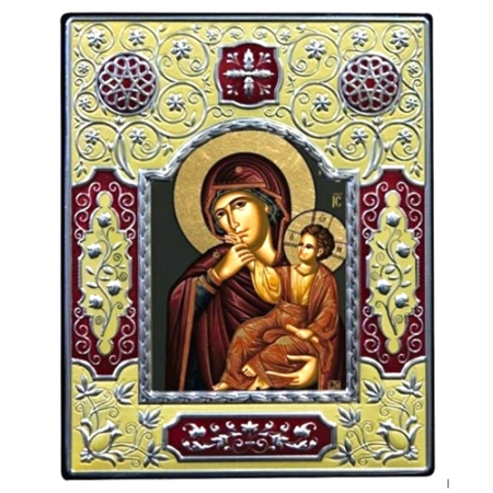 Icon of Virgin Mary Parranythia ME Series, Spiritual Artwork