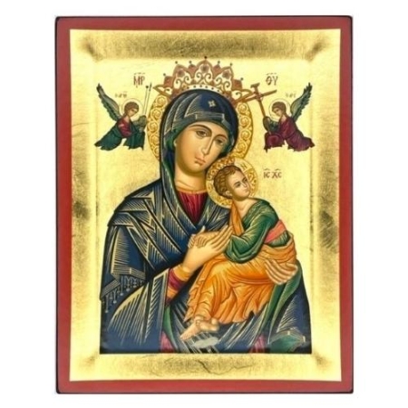 Icon of Virgin Mary Perpetual Help S Series, Religious Artwork