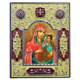 Icon of Virgin Mary Portaitissa ME Series, Spiritual Artwork