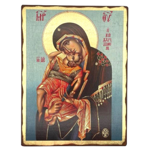 Icon of Virgin Mary and Jesus Christ SW Series (Standard Style), Spiritual Artwork