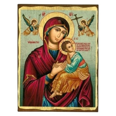 Icon of Virgin Mary of Passion SW Series (Standard Style), Spiritual Artwork