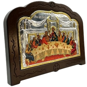 Icon of The Last Supper C Series Sideview, Spiritual Artwork