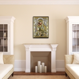 Wall Mounted Lifestyle Picture of Virgin Mary Kykkos