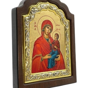 Icon of Saint Anna, Mother of the Blessed Virgin Mary C Series Sideview, Spiritual Artwork