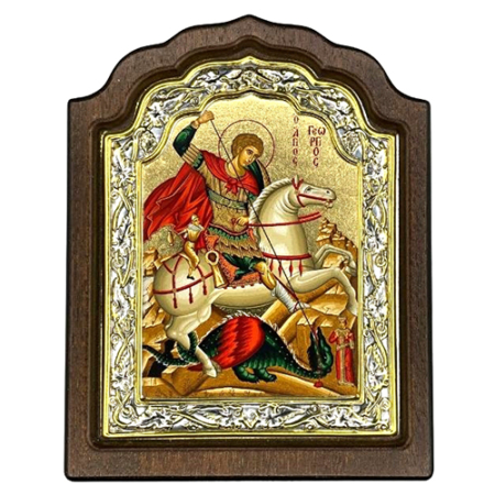 Icon of Saint George C Series, Spiritual Artwork
