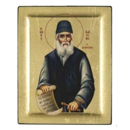 Icon of Saint Paisois S Series, Religious Artwork