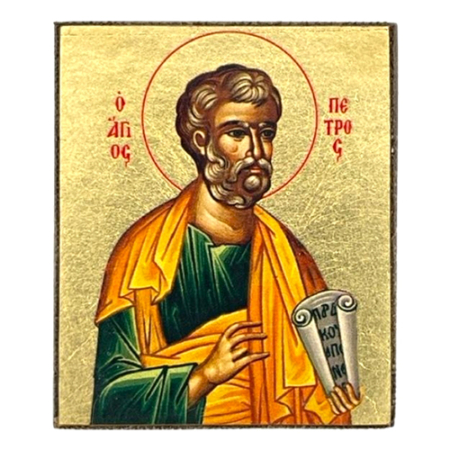 Icon of Saint Peter S Series Freestanding, Spiritual Artwork