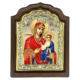 Icon of Virgin Mary Portaitissa C Series, Spiritual Artwork