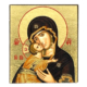 Icon of Virgin Mary of Vladimir S Series Freestanding, Spiritual Artwork